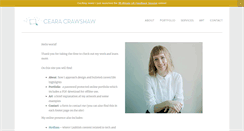 Desktop Screenshot of cearacrawshaw.com